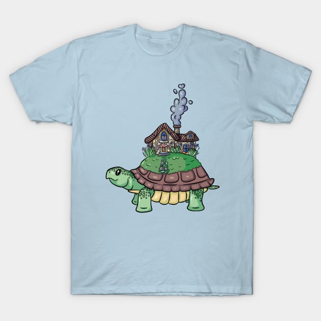 House Tortoise T-Shirt by ApothecaryOpossum